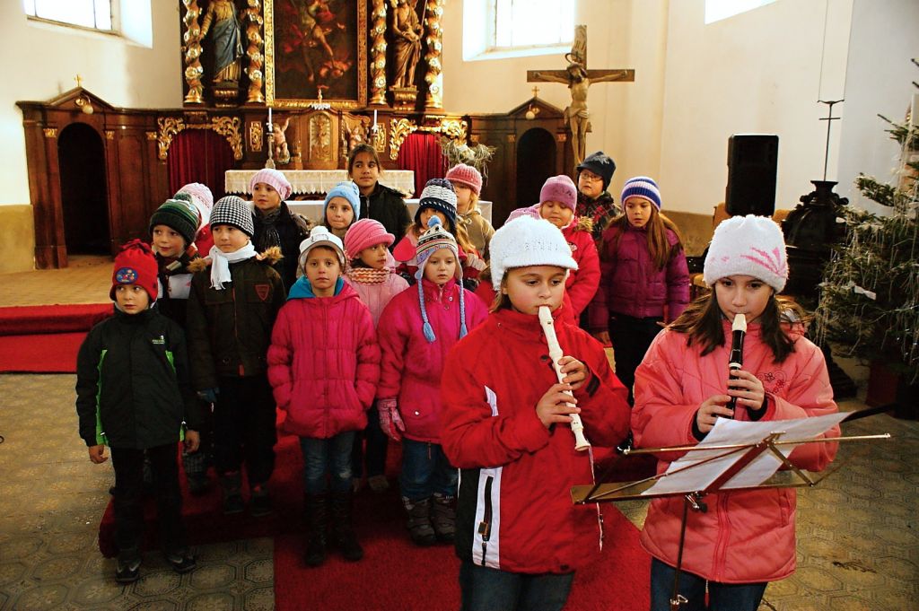 Vánoční koncert v kostele sv. Michaele r. 2012