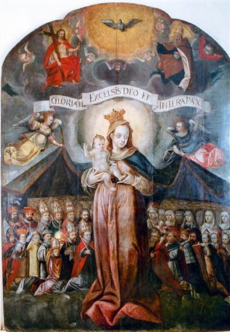 Obraz Panny Marie Ochranitelky, po r.1700