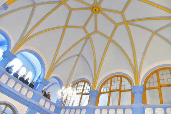 Kaple Nejsvětějšího Srdce Ježíšova / Interiér kaple po celkové rekonstrukci z roku 2020