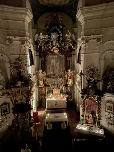 Smolotely-Maková Hora, kostel sv. Jana Křtitele a P. Marie Karmelské