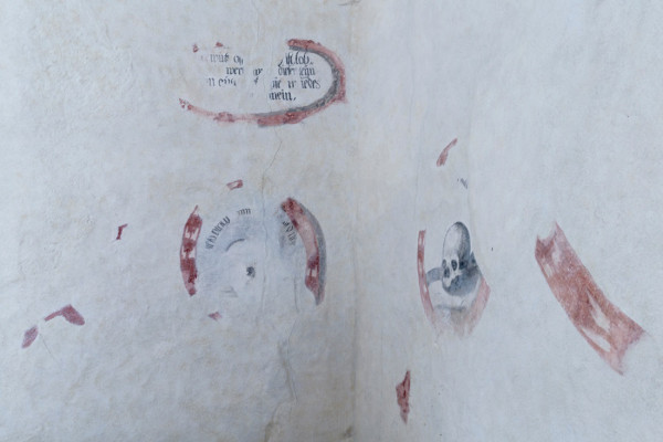 Kostel sv. Jakuba / Interiér - fresky