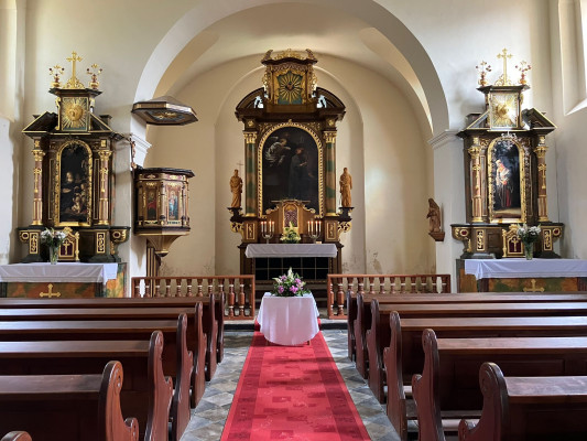 Pomezí nad Ohří, kostel sv. Jakuba Většího