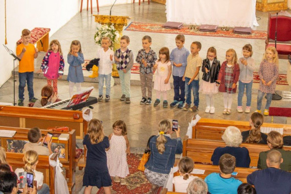 Olbramkostel, kostel Nanebevzetí Panny Marie