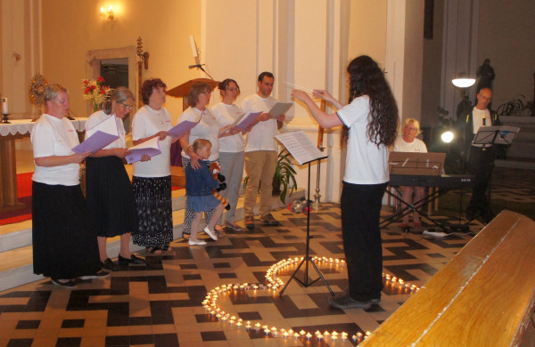 Koncert kostelního sboru / Autor fotografie: Vladimír Schindler