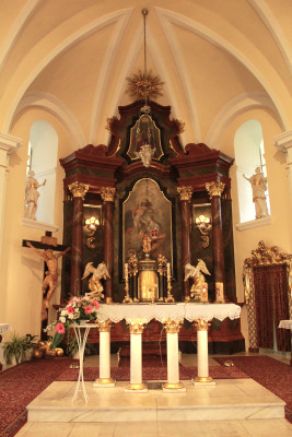 Interiér kostela / Autor fotografie: Blanka přidalová