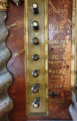 Varhanní resjtříky / Varhanář Ondřej Tadeáš Kokštein