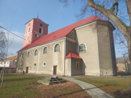 Hnojice, kostel Nanebevzetí Panny Marie