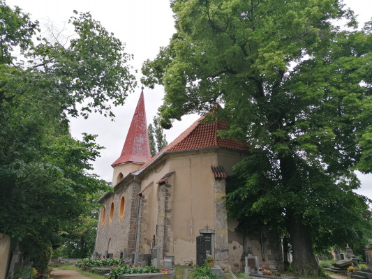 Chržín, kostel sv. Klimenta