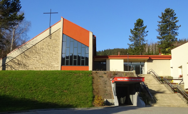 Modlitebna - venkovní pohled