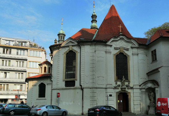 Praha 1 - Nové Město, kostel sv. Vojtěcha, web 2.j / Autor fotografie: Lenka Jeřábková