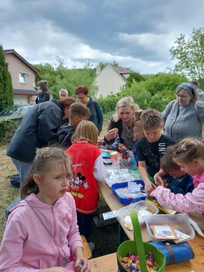Bžany-Hradiště, kostel sv. Vavřince