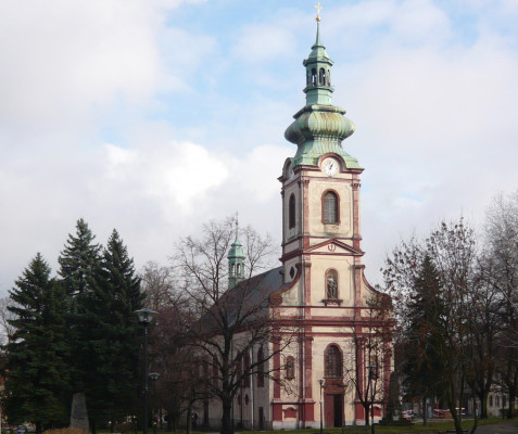 Kostelec nad Černými lesy, kostel sv. Andělů stráž / Autor fotografie: J. Filípek