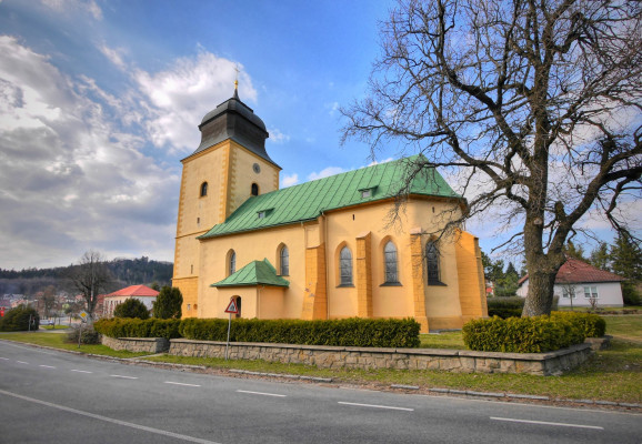 kostel sv. Jiří Přimda / Autor fotografie: David Capone