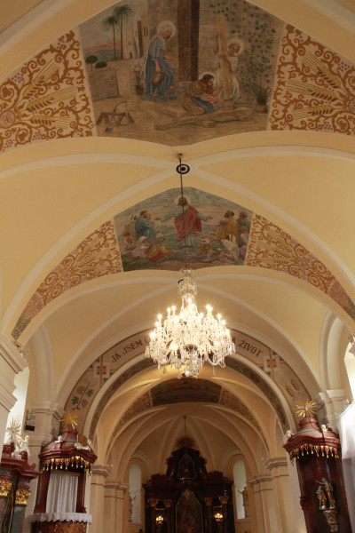 Interiér kostela / Autor fotografie: Blanka Přidalová