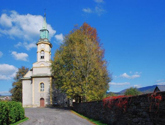 Kostel Slezské církve evangelické a.v. v Návsí / Kostel Slezské církve evangelické a.v. v Návsí