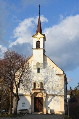 Újezd u Brna, Evangelický kostel