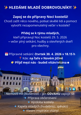 Pozvánka pro mladé odvážlivce! / Autor fotografie: MH