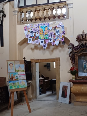 Velemín-Milešov, kostel sv. Antonína Paduánského