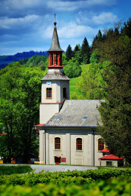 Těchonín, kostel sv. Markéty, panny a mučednice