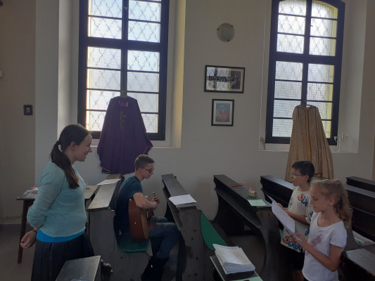 Lahošť, kaple Panny Marie