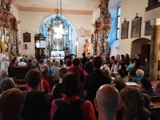 Týnec, kostel Nanebevzetí Panny Marie