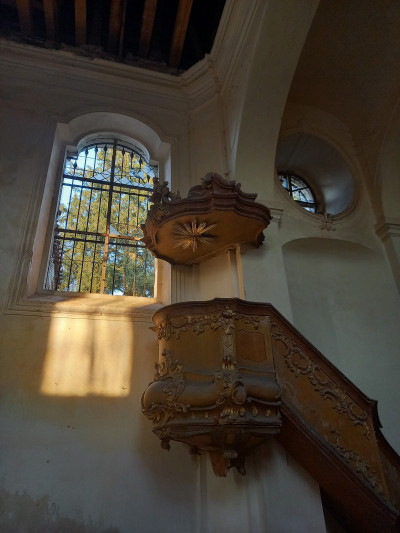 Škvořetice-Pacelice, kostel Proměnění Páně