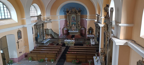 Předslav-Němčice, kostel Nanebevzetí Panny Marie