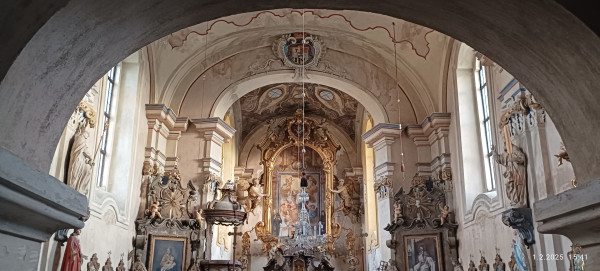 Kostel sv. Jiljí v Lužci n. Vlt. / Autor fotografie: Alena Gembalová