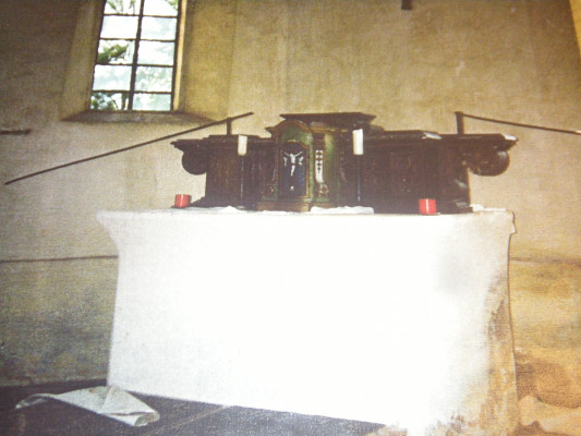 Kaple před rekonstrukcí / Autor fotografie: Ivana Meclová