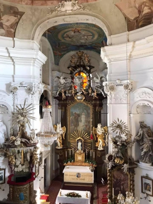 Smolotely-Maková Hora, kostel sv. Jana Křtitele a P. Marie Karmelské