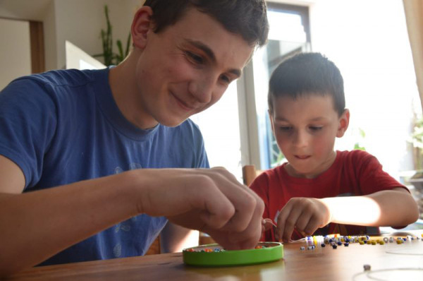 Tvoření pro děti z korálků