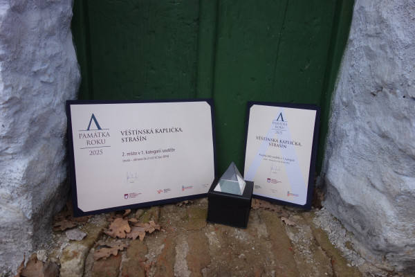 Ocenění v soutěži Památka roku