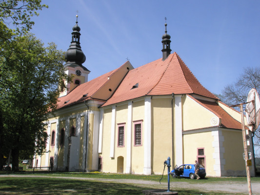 kostel Panny Marie Sněžné / Jihovýchodní pohled