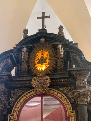 Velemín-Milešov, kostel sv. Antonína Paduánského