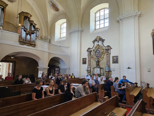 Dolní Kalná, kostel Navštívení Panny Marie a sv. Václava