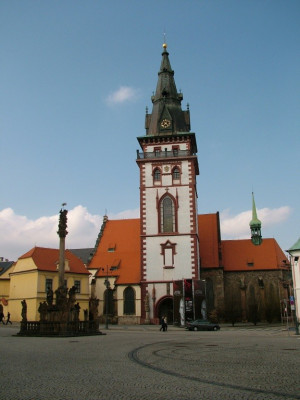 Chomutov, kostel Nanebevzetí P. Marie