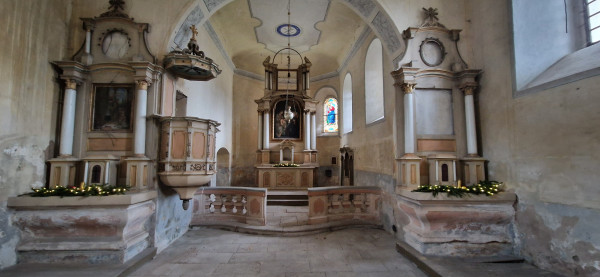 Děkov, kostel Narození sv. Jana Křtitele