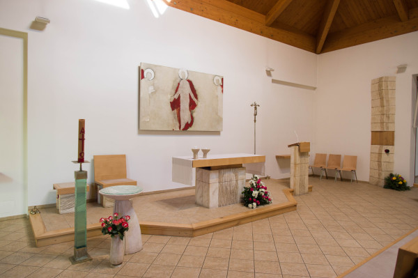 Interiér kaple Vzkříšení / Autor fotografie: Jan Horáček