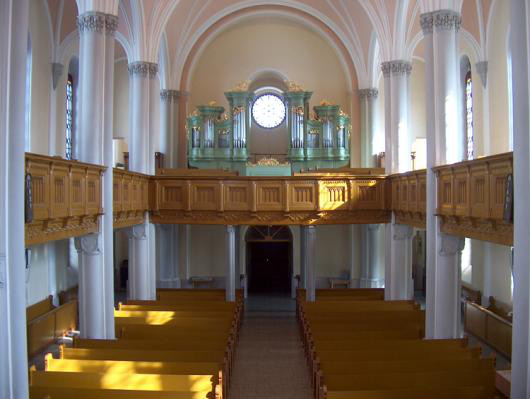 Střítež nad Bečvou / evangelický kostel