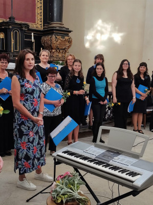 Velemín-Milešov, kostel sv. Antonína Paduánského