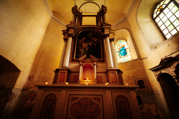 Děkov, kostel Narození sv. Jana Křtitele