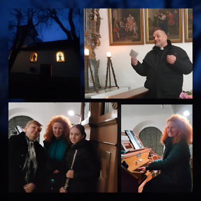 12/24 Advventní ošelínské varhany - hudební trio / Autor fotografie: L.P.