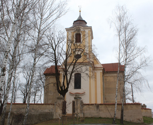 Máří Magdaléna 2021 / Pohled na kostel sv.Máří Magdaleny od západu / Autor fotografie: Ing.Josef Čermák,PhD.