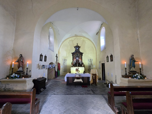 Třebenice-Medvědice, kostel sv. Kateřiny