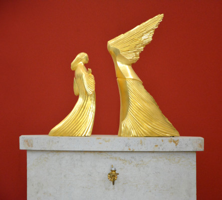 sousoší Zvěstování Panně Marii / Autor fotografie: foto Václav Podestát