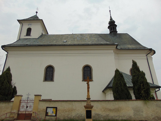 Horka nad Moravou, kostel sv. Mikuláše