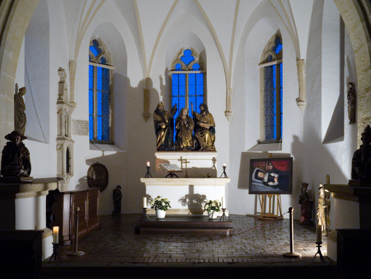 Švihov, hradní kaple Nanebevzetí Panny Marie