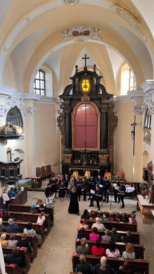 Velemín-Milešov, kostel sv. Antonína Paduánského