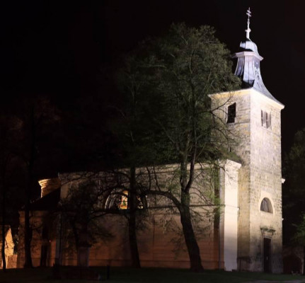 Kounice, kostel sv. Jakuba Většího