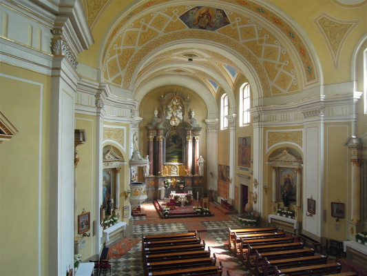 Bystřice pod Hostýnem, kostel sv. Jiljí